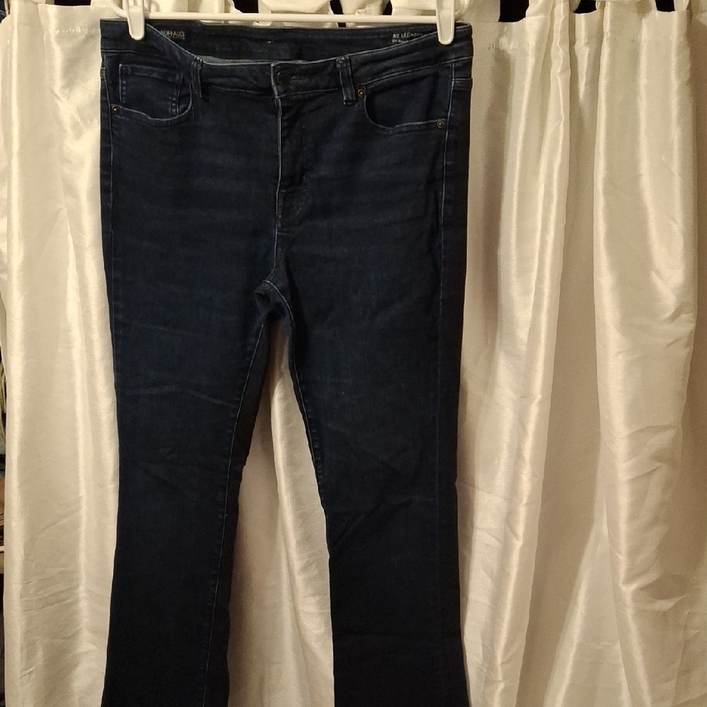 Buffalo David Bitton Men’s Slim Straight Dark Blue Jeans